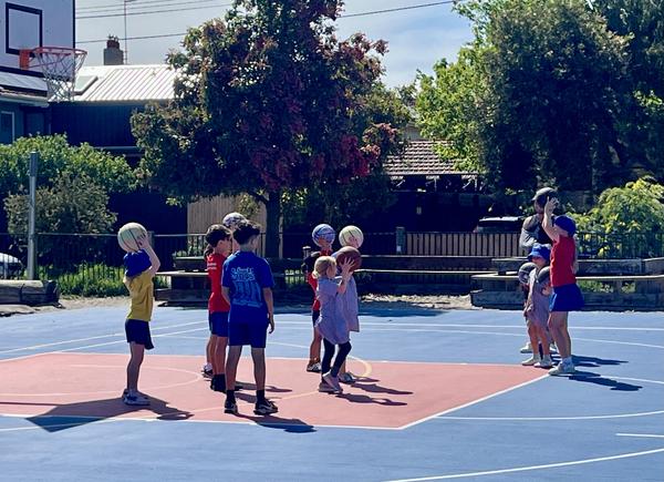 Basketball Buddies program wrap-up Banner Photo