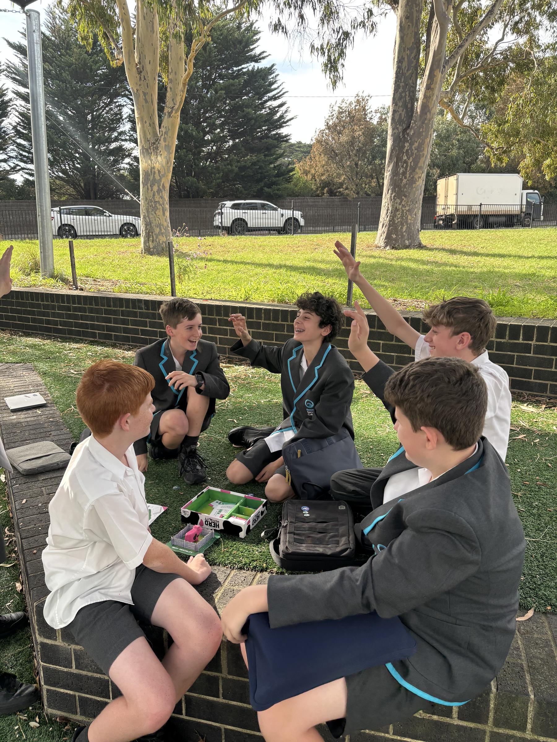 Year 7 & 8 Lunchtime Club Banner Photo