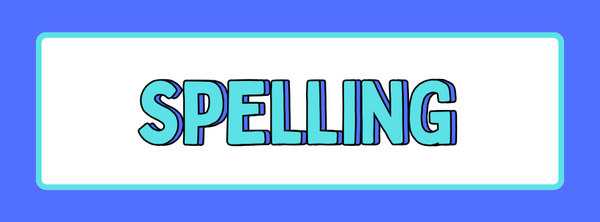 Spelling Year 2 Banner Photo