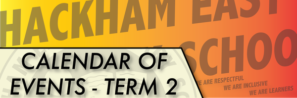 CALENDAR OF EVENTS Banner Photo