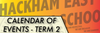 CALENDAR OF EVENTS Banner Photo