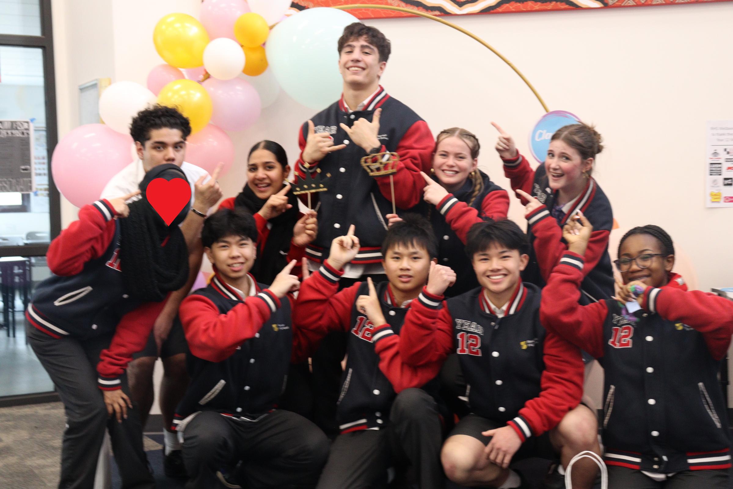 Year 12 Wellbeing Celebration Banner Photo