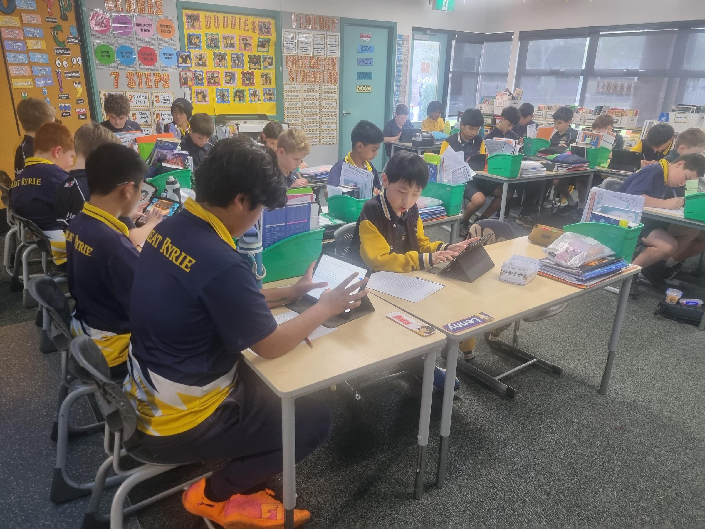 Learning in Year 6 Banner Photo