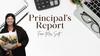Principal's Report Banner Photo