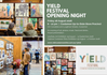 Yield Festival Opening Night Banner Photo