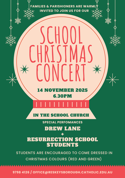 School Christmas Concert Banner Photo