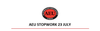 AEU STOPWORK 23 JULY Banner Photo