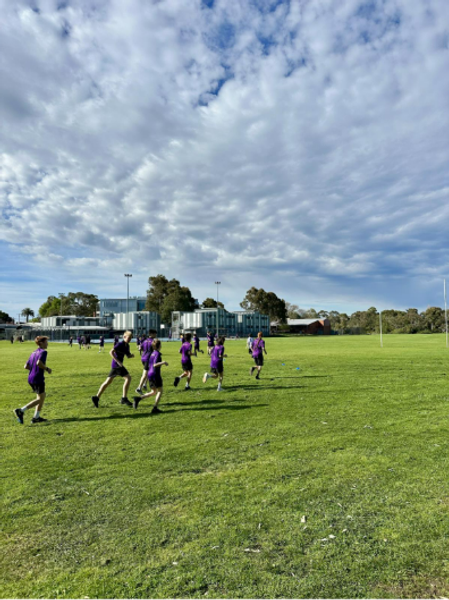Year 7 Fun Run Banner Photo