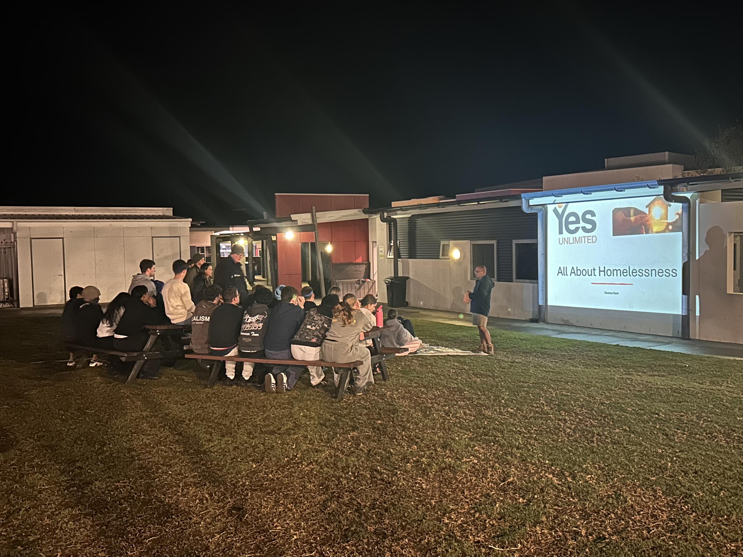 Winter sleepout Banner Photo