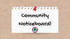 Community Noticeboard Banner Photo