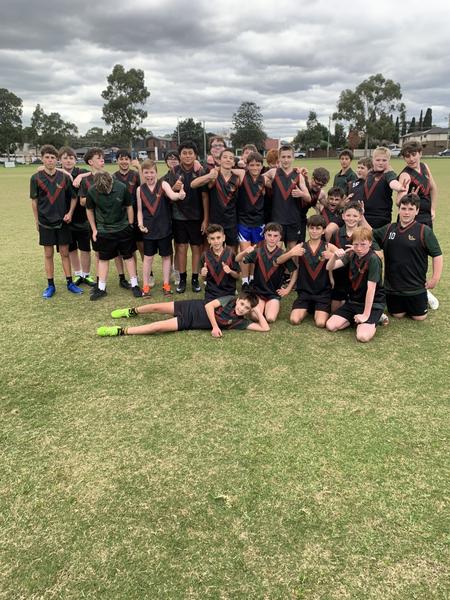 Year 7-8 Boys Football Banner Photo