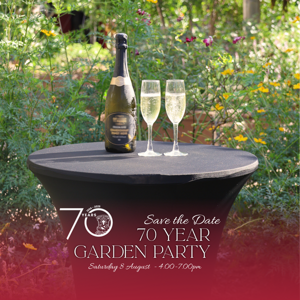 70th Garden Party Banner Photo