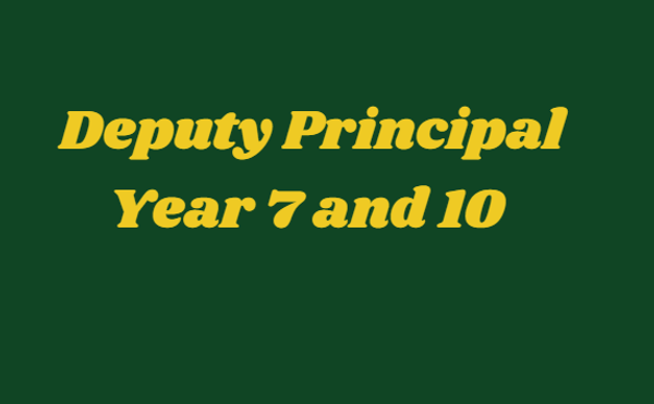 Deputy Principal Year 7 and 10 Banner Photo