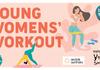 Young Womens' Workout Banner Photo