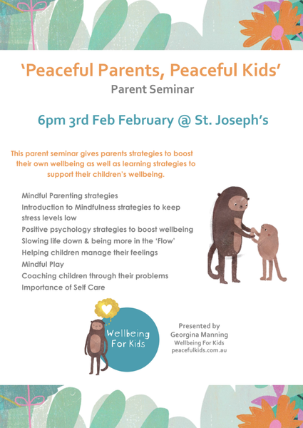 Wellbeing- Parent Presentation Banner Photo