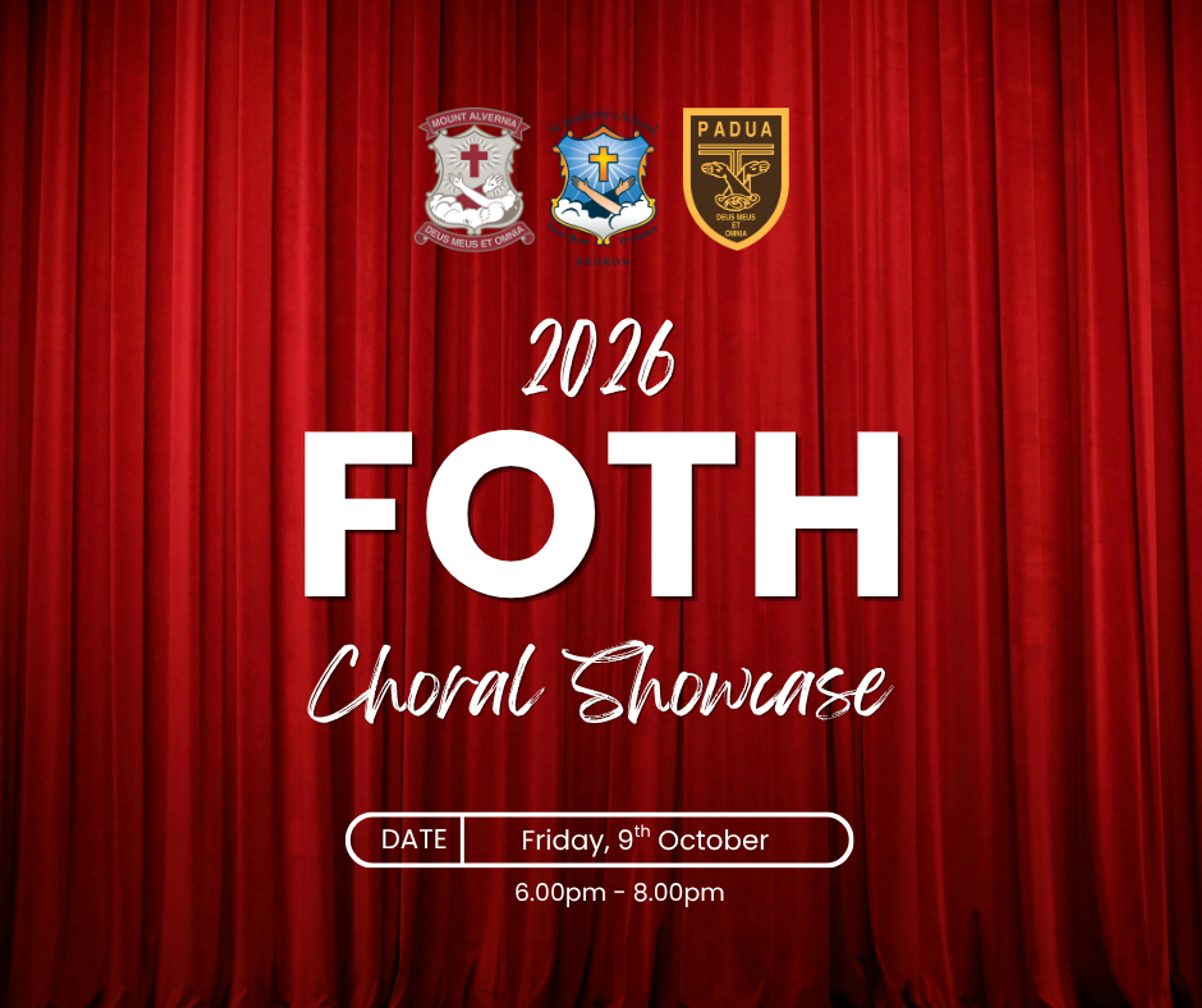 FOTH Choral Showcase  Banner Photo