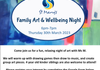 Wellbeing Parent Nights Banner Photo