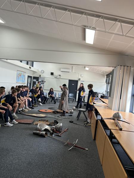 Year 8 Medieval Day Banner Photo