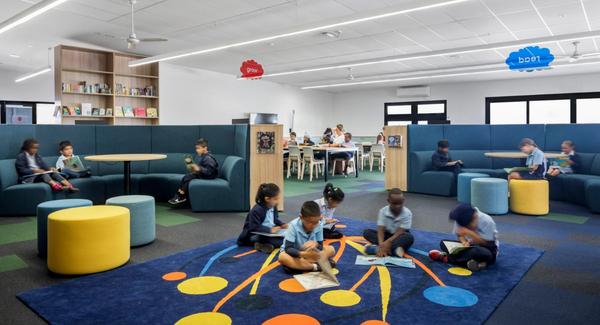 School Library Banner Photo