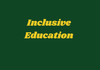 Inclusive Education Banner Photo