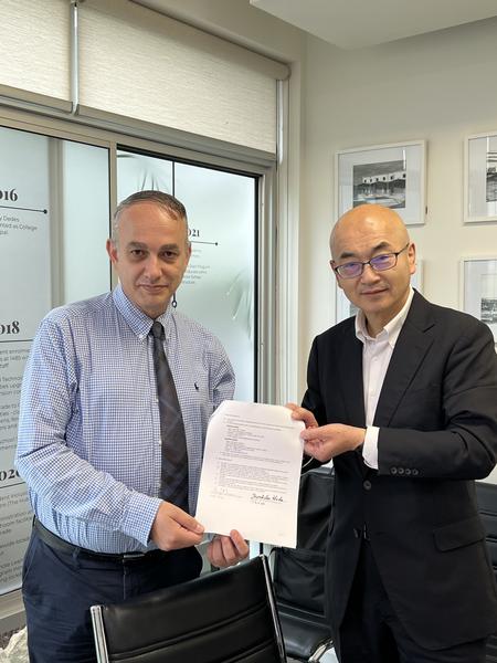 Visit from Hirakata High School, Japan Banner Photo