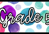 What's Happening In Grade 5? Banner Photo