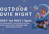 Outdoor Movie Night Banner Photo