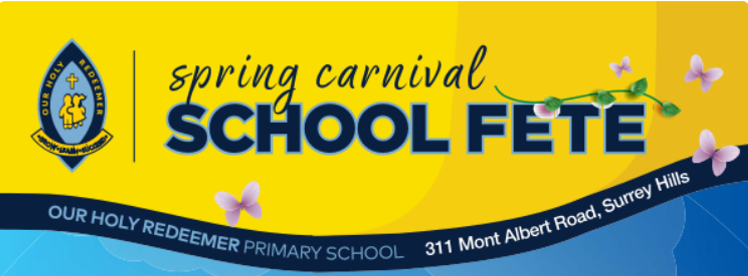 OHR Spring Carnival Sponsors Banner Photo