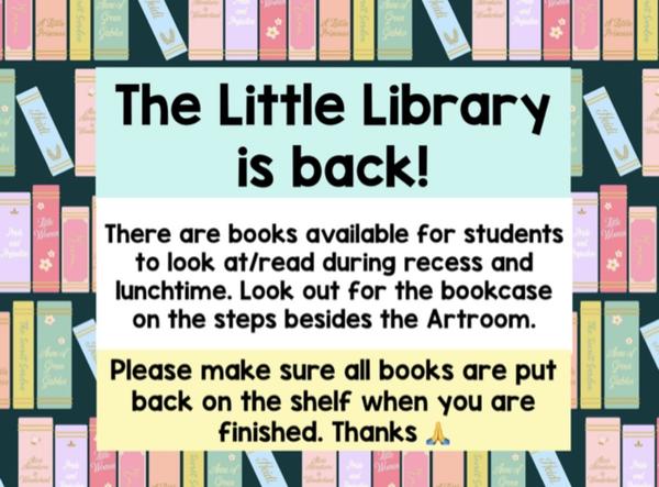 Little Library! Banner Photo