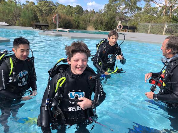 Year 10 Aqua Camp Banner Photo