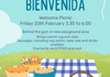 Welcome Back Picnic Banner Photo